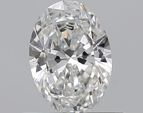 0.51 carat E-SI1 Natūralus Oval Deimantas (1)