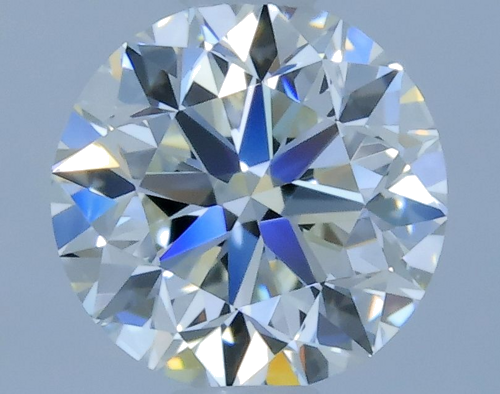 0.5 carat I-VVS2 Very Good cut Natūralus Round Deimantas (1)