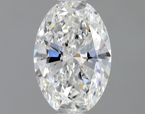 0.57 carat E-VVS1 Natūralus Oval Deimantas (1)