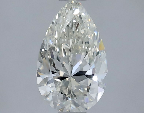 0.7 carat G-VVS2 Natūralus Pear Deimantas (1)