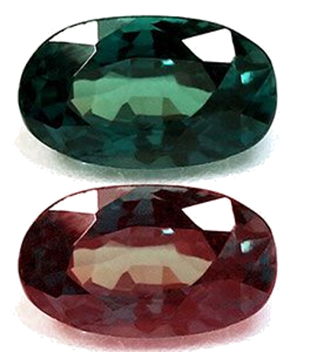 0.42 carat GREEN Oval Alexandrite (1)