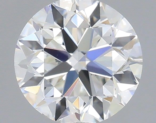0.46 carat H-VVS1 Very Good cut Natūralus Round Deimantas (1)