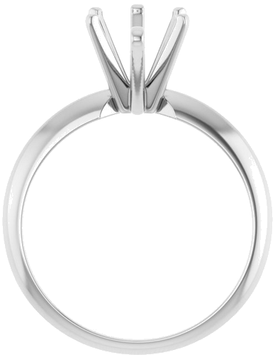 14K White 11.5x7 mm Pear Engagement Ring Mounting (2)