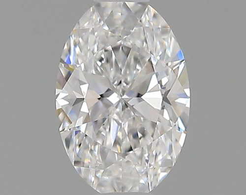 0.5 carat D-VVS2 Natūralus Oval Deimantas (1)