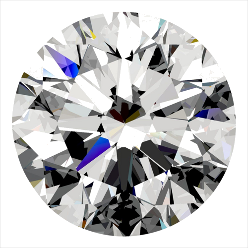 0.4 carat F-VS2 Very Good cut Natūralus Round Deimantas (1)
