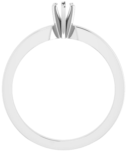 Sužadėtuvių Žiedas „Solitaire“ 14k white gold Marquise 5mm x 3mm (2)