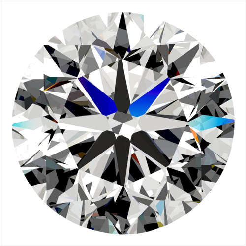 0.3 carat F-VS2 Very Good cut Natūralus Round Deimantas (1)