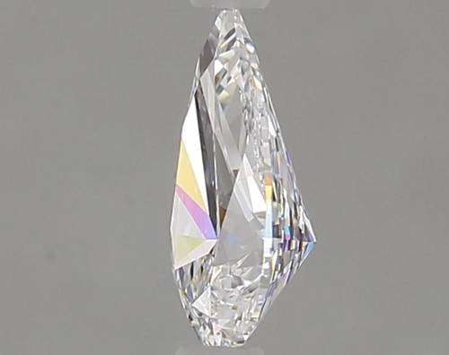 0.61 carat D-VS1 Natūralus Pear Deimantas (1)