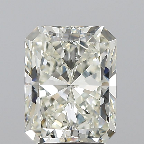 3.02 carat K-SI1 Natūralus Radiant Deimantas (1)