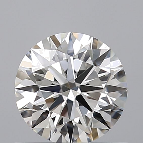 0.53 carat F-VVS2 Excellent cut Natūralus Round Deimantas (1)