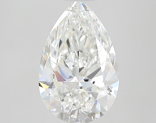 1.24 carat G-VVS1 Natūralus Pear Deimantas (1)