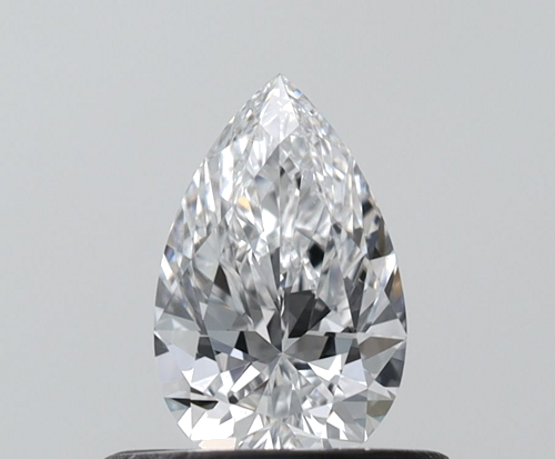 0.41 carat D-VVS1 Natūralus Pear Deimantas (1)