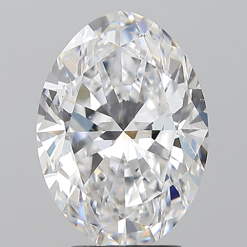 3.5 carat D-SI1 Natūralus Oval Deimantas (1)
