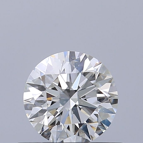 0.53 carat F-SI1 Excellent cut Natūralus Round Deimantas (1)