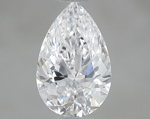 0.57 carat D-SI1 Natūralus Pear Deimantas (1)