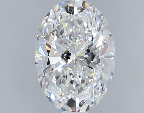 1.0 carat D-SI1 Natūralus Oval Deimantas (1)