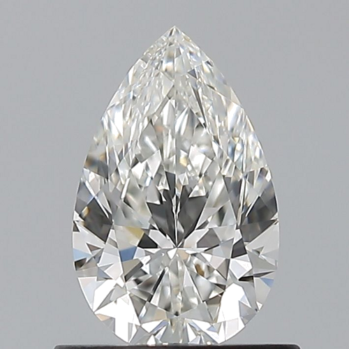 0.71 carat G-VVS1 Natūralus Pear Deimantas (1)
