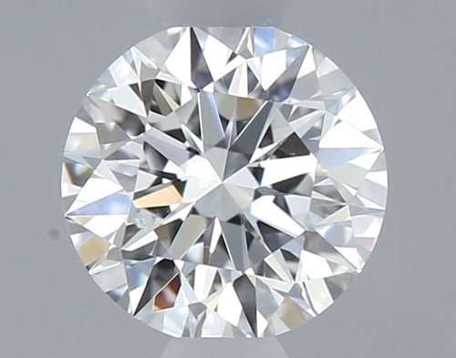 0.36 carat F-SI1 Excellent cut Natūralus Round Deimantas (1)