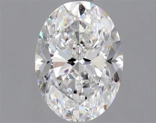 1.0 carat D-SI1 Natūralus Oval Deimantas (1)