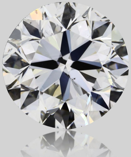0.9 carat J-SI1 Very Good cut Natūralus Round Deimantas (1)