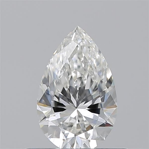 0.54 carat G-VVS1 Natūralus Pear Deimantas (1)