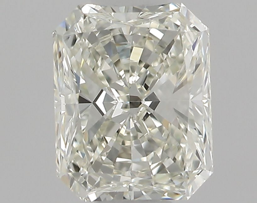 0.65 carat J-VS2 Natūralus Radiant Deimantas (1)