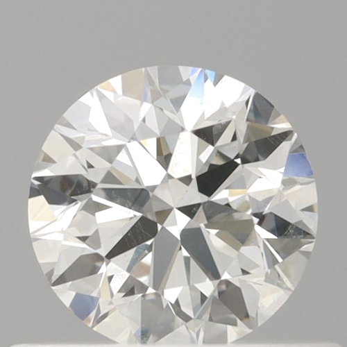 0.53 carat G-SI1 Excellent cut Natūralus Round Deimantas (1)