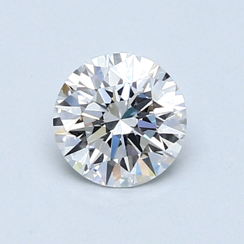 0.71 carat D-VVS2 Very Good cut Natūralus Round Deimantas (1)