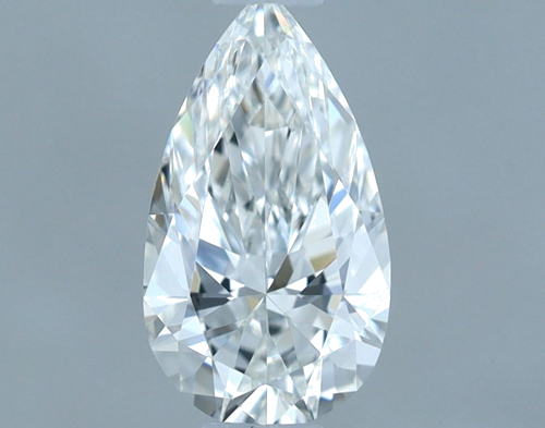 0.51 carat G-VVS2 Natūralus Pear Deimantas (1)