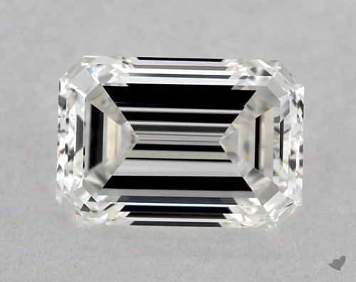 1.01 carat G-VVS1 Natūralus Emerald Deimantas (1)