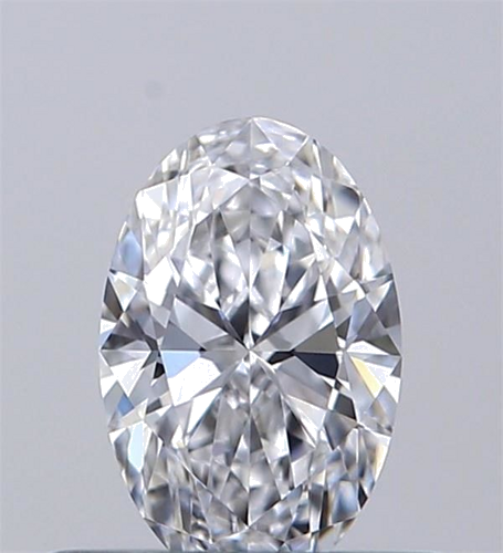 0.4 carat D-VS1 Natūralus Oval Deimantas (1)