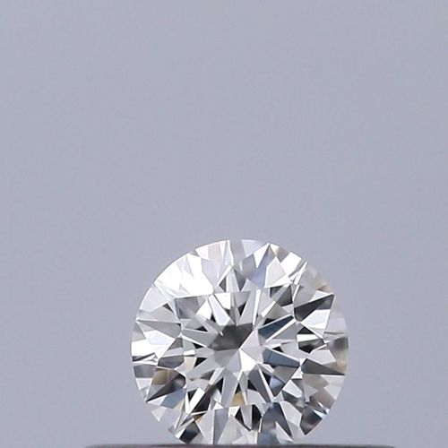 0.18 carat F-VVS2 Excellent cut Natūralus Round Deimantas (1)
