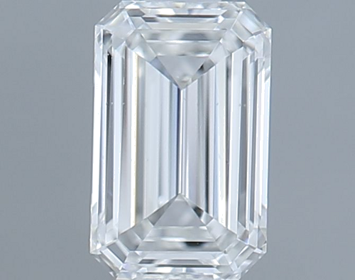 0.42 carat F-VS2 Natūralus Emerald Deimantas (1)