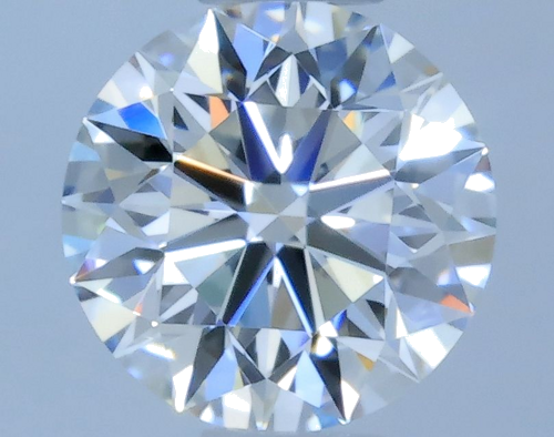 0.44 carat E-VVS2 Excellent cut Natūralus Round Deimantas (1)