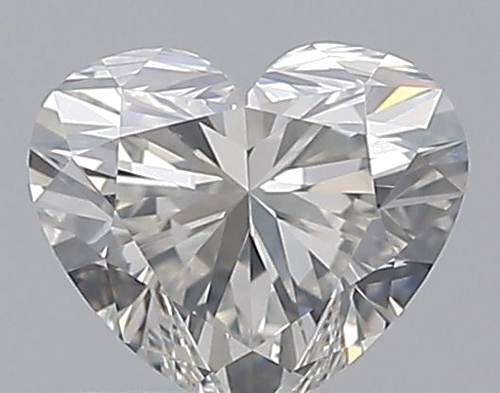 0.51 carat H-SI1 Natūralus Heart Deimantas (1)