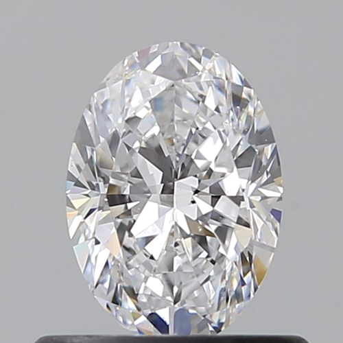 0.6 carat D-SI1 Natūralus Oval Deimantas (1)