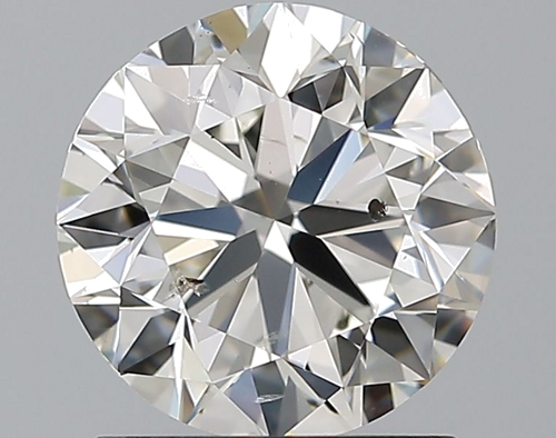 1.51 carat I-SI2 Very Good cut Natūralus Round Deimantas (1)