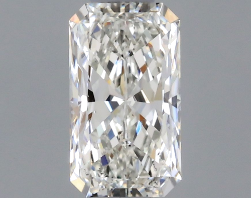 0.5 carat H-SI1 Natūralus Radiant Deimantas (1)
