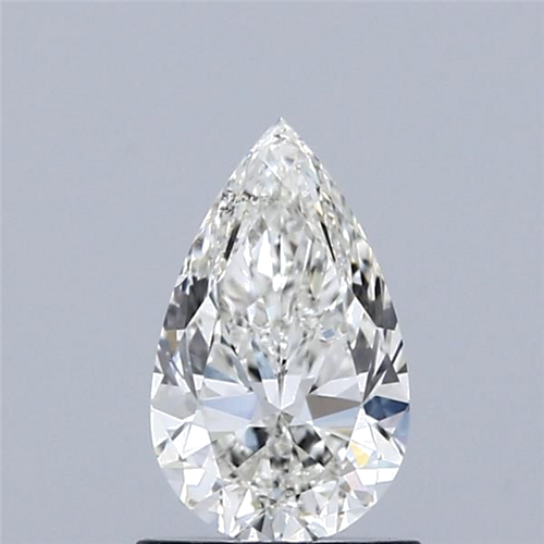 1.01 carat I-SI1 Natūralus Pear Deimantas (1)