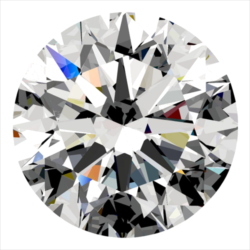 0.3 carat G-VS2 Very Good cut Natūralus Round Deimantas (1)