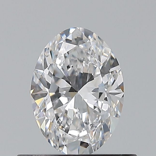 0.5 carat D-VS1 Natūralus Oval Deimantas (1)