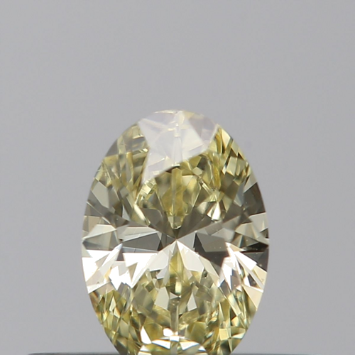 0.3 carat Fancy Yellow-SI2 Natūralus Oval Deimantas (1)