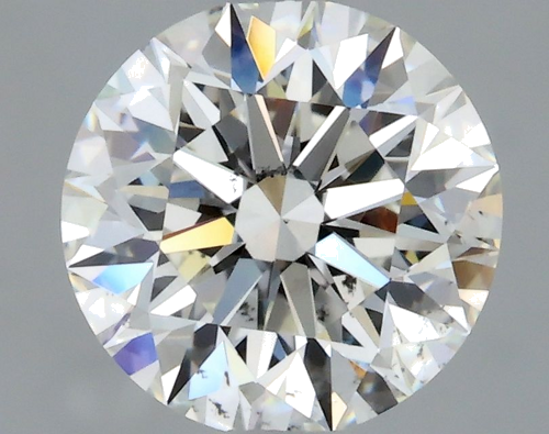 1.08 carat G-SI1 Excellent cut Natūralus Round Deimantas (1)