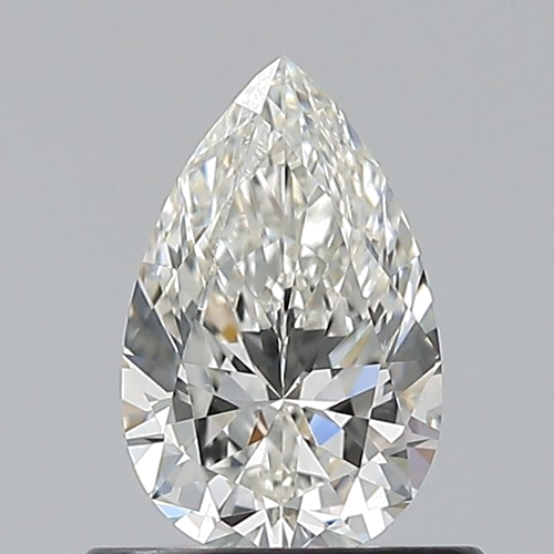 0.61 carat H-VS2 Natūralus Pear Deimantas (1)