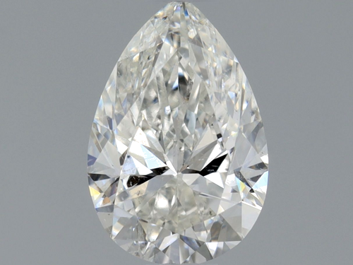 0.55 carat H-SI2 Natūralus Pear Deimantas (1)