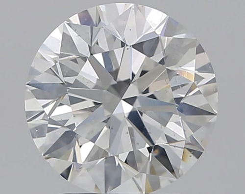2.12 carat H-SI2 Excellent cut Natūralus Round Deimantas (1)