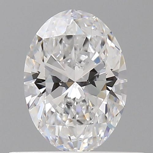 0.5 carat D-VVS1 Natūralus Oval Deimantas (1)