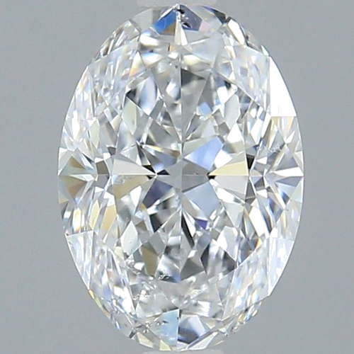 2.01 carat D-SI1 Natūralus Oval Deimantas (1)