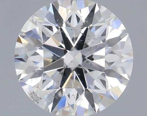 0.61 carat G-SI2 Excellent cut Natūralus Round Deimantas (1)