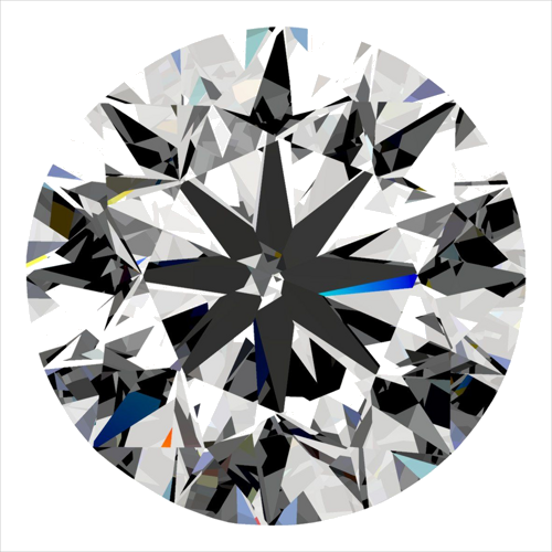 0.31 carat E-SI2 Very Good cut Natūralus Round Deimantas (1)